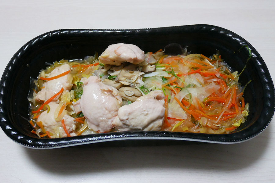 大山鶏と5種野菜のポン酢ジュレ(539円)